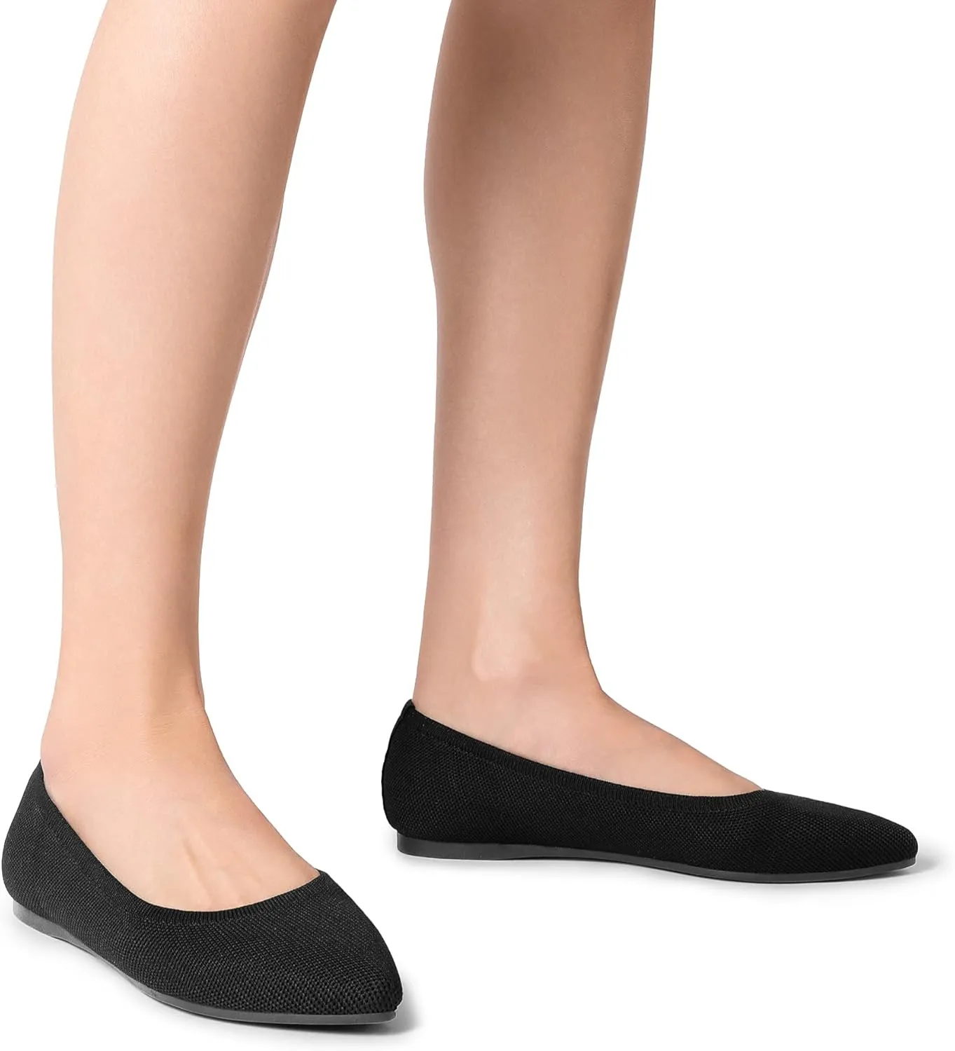 DREAM PAIRS Women's Dress Pointed Toe Flats Ballet Comfort Soft Slip On Casual Flat Shoes for Work Office Business