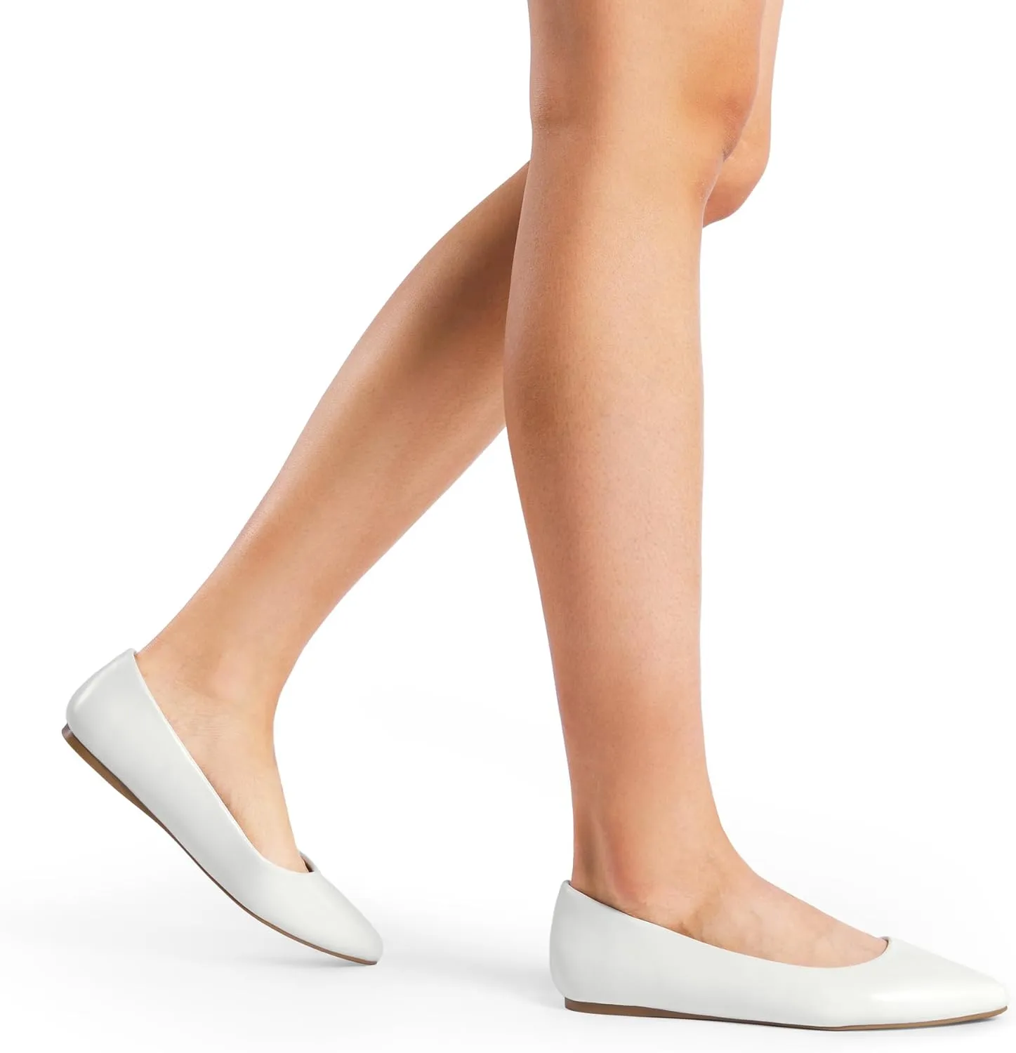 DREAM PAIRS Women's Dress Pointed Toe Flats Ballet Comfort Soft Slip On Casual Flat Shoes for Work Office Business