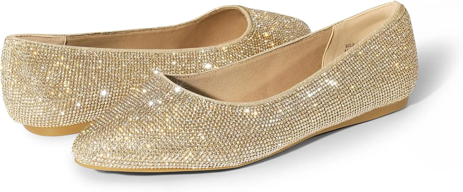 DREAM PAIRS Women's Dress Pointed Toe Flats Ballet Comfort Soft Slip On Casual Flat Shoes for Work Office Business