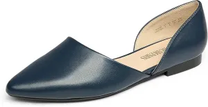 DREAM PAIRS Women's Elegant Dressy Flats Shoes Pointed Toe Casual Comfort Slip on Walking Flats for Women