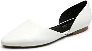 DREAM PAIRS Women's Elegant Dressy Flats Shoes Pointed Toe Casual Comfort Slip on Walking Flats for Women
