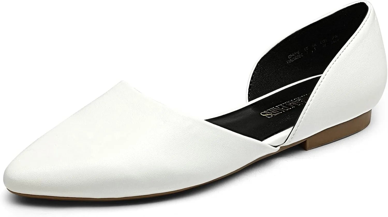 DREAM PAIRS Women's Elegant Dressy Flats Shoes Pointed Toe Casual Comfort Slip on Walking Flats for Women