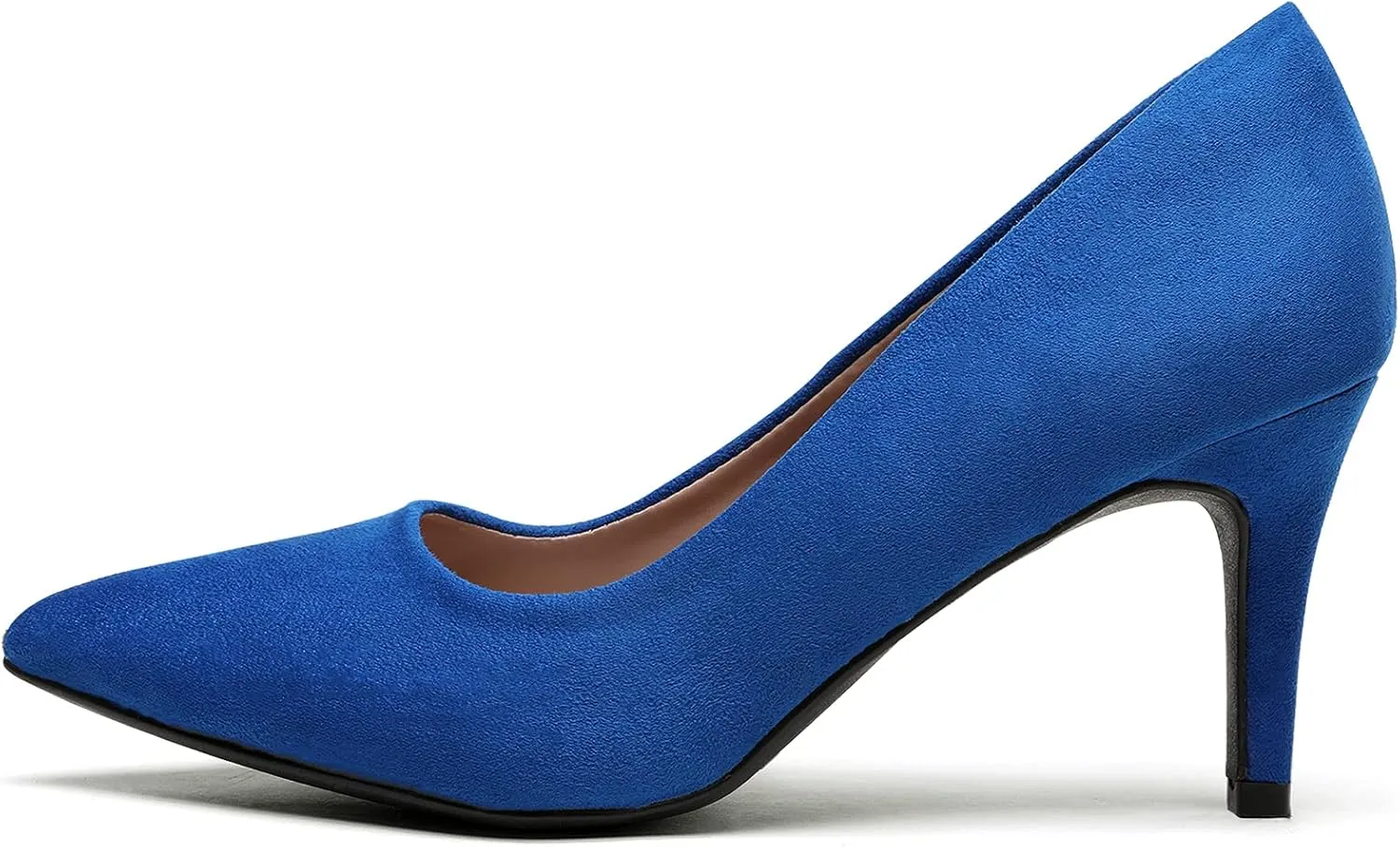 DREAM PAIRS Women's High Stiletto Heels Closed Pointed Toe Dress Pumps Shoes for Wedding Work Office Business, 3 Inches