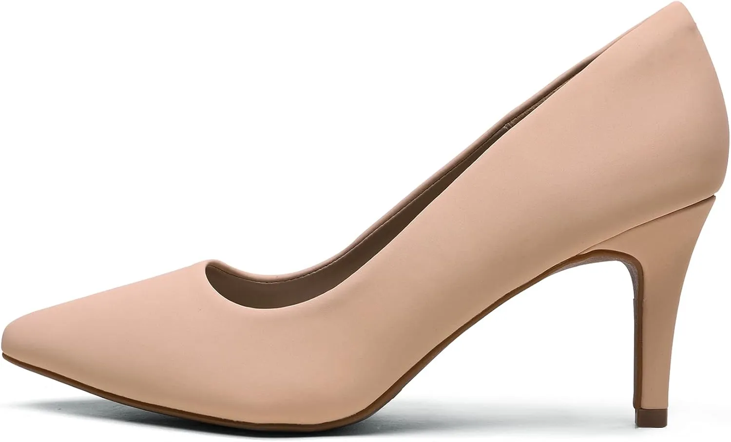 DREAM PAIRS Women's High Stiletto Heels Closed Pointed Toe Dress Pumps Shoes for Wedding Work Office Business, 3 Inches