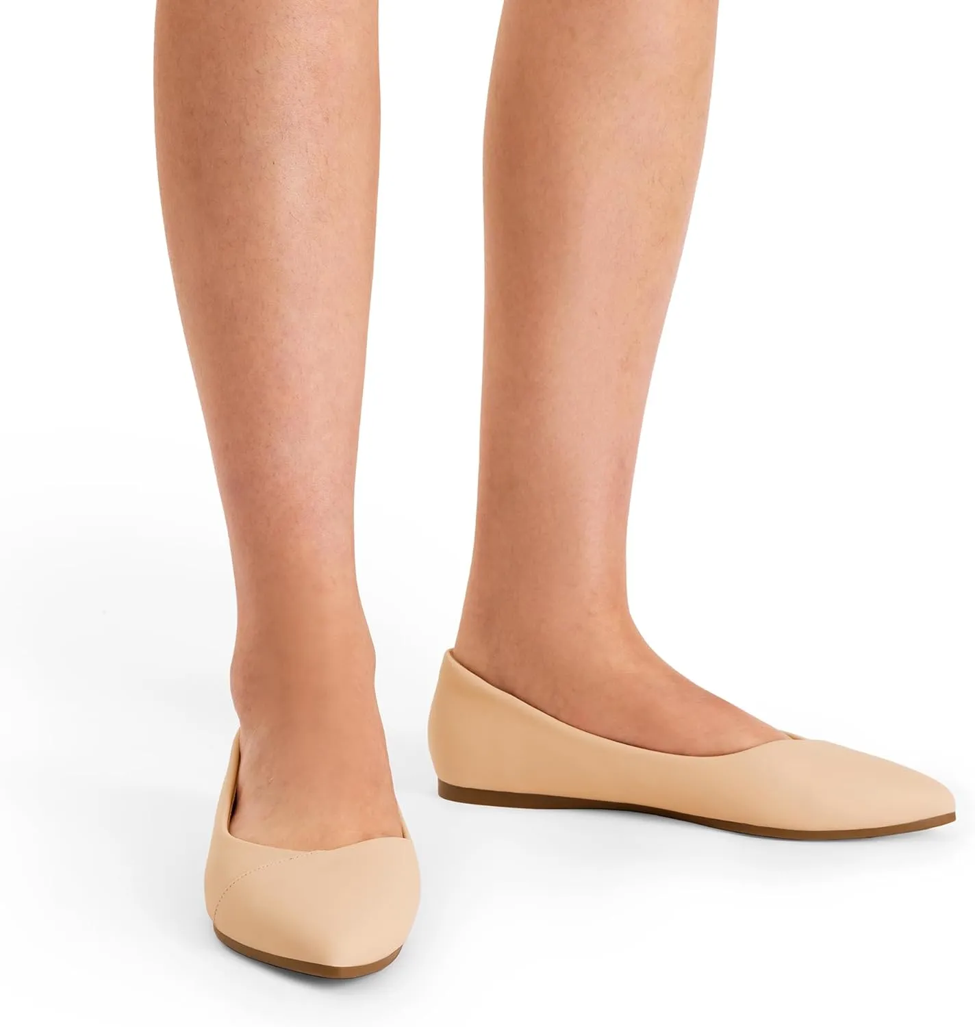 DREAM PAIRS Women's Pointed Toe Ballet Flats Dress Flats Comfort Dressy Flats Shoes