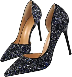 Dress First Womens Fashion Closed Toe Classic Pumps