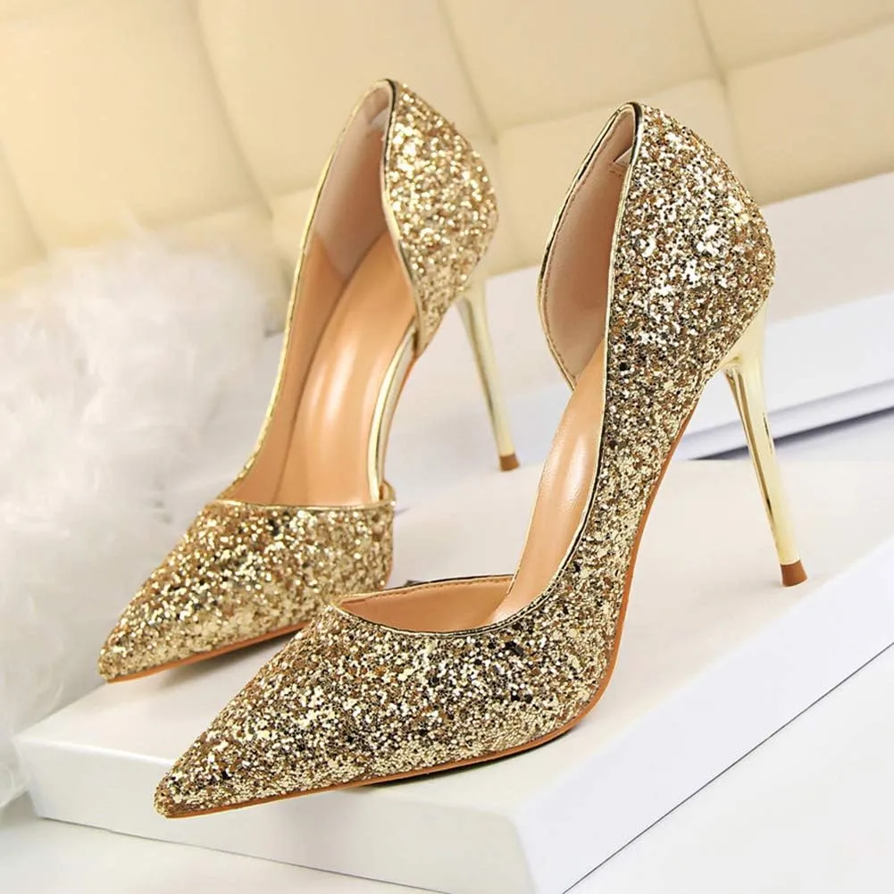 Dress First Womens Fashion Closed Toe Classic Pumps