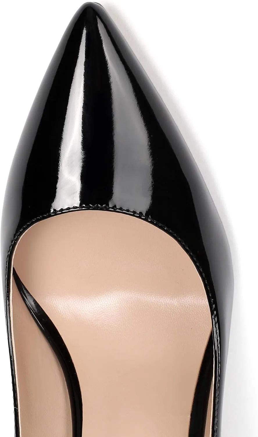 Eldof Women's Classic Dress Pumps Shoes, Sexy Pointed Toe 4" Stiletto High Heels, Office Formal Slip On Size 5-13