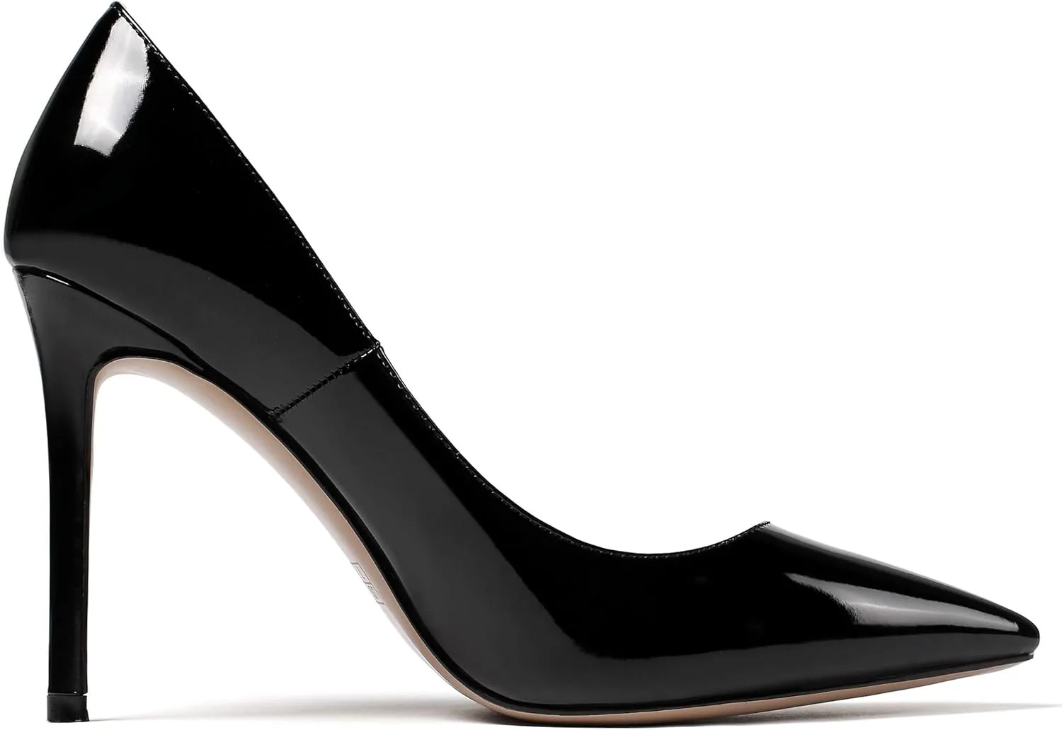 Eldof Women's Classic Dress Pumps Shoes, Sexy Pointed Toe 4" Stiletto High Heels, Office Formal Slip On Size 5-13