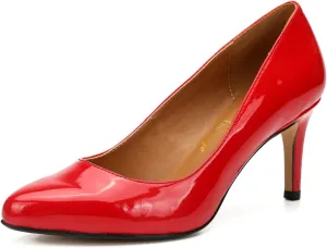 Enelauge Women's Men's Classic Stiletto Pointy Toe High Heel Wedding Dress Pumps