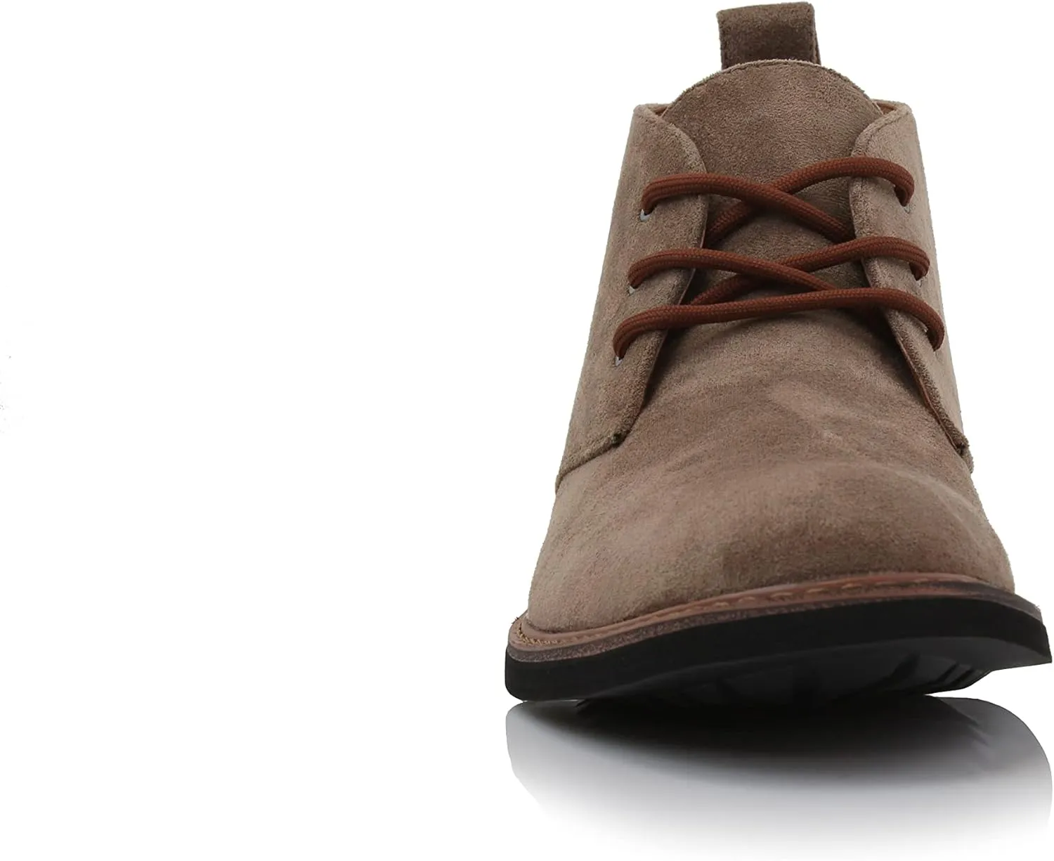Ferro Aldo Mens Casual Mid-Top Desert Chukka Ankle Boots