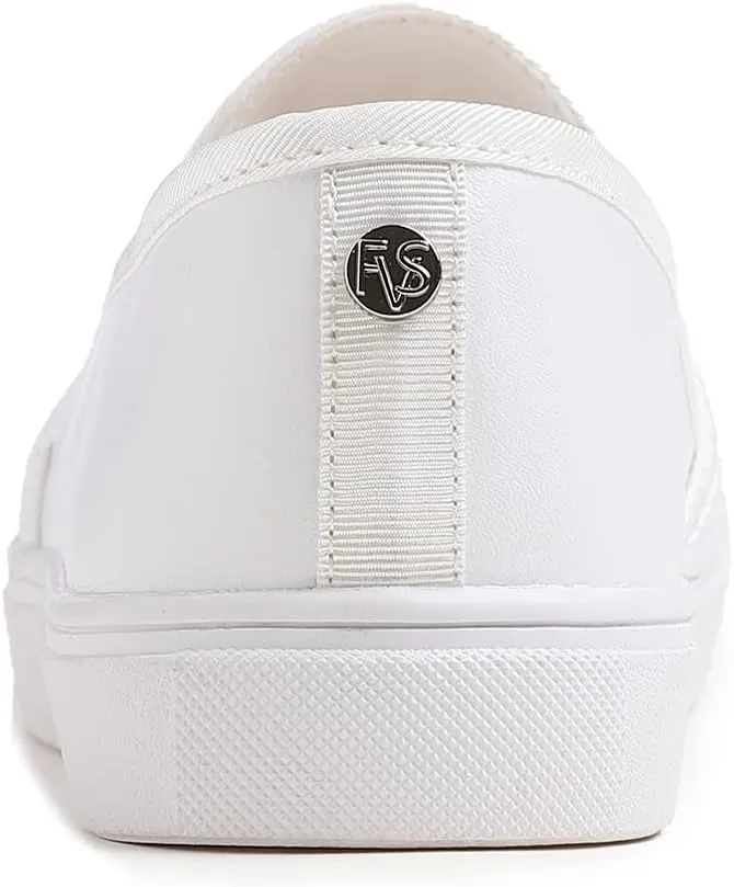 FEVERSOLE Women's Casual Slip On Sneaker Comfort Quilted Loafer Flats