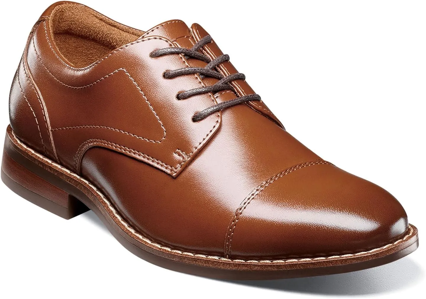 Florsheim Boy's Rucci Jr. Cap Toe Oxford (Toddler/Little Big Kid)