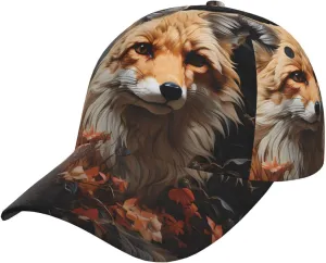 Fresh Oranges Kiwis Classic Baseball Cap - Adjustable Running Hat - Ideal for Beach Vacation, Outdoor Sports & Travel