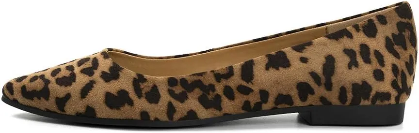 FUNKYMONKEY Women's Classic Ballet Flats Casual Comfort Slip On Flats Shoes