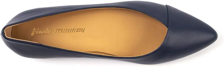 FUNKYMONKEY Women's Classic Ballet Flats Casual Comfort Slip On Flats Shoes