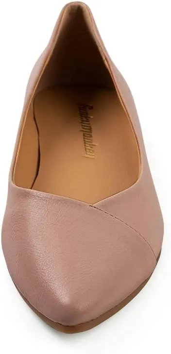 FUNKYMONKEY Women's Classic Ballet Flats Casual Comfort Slip On Flats Shoes