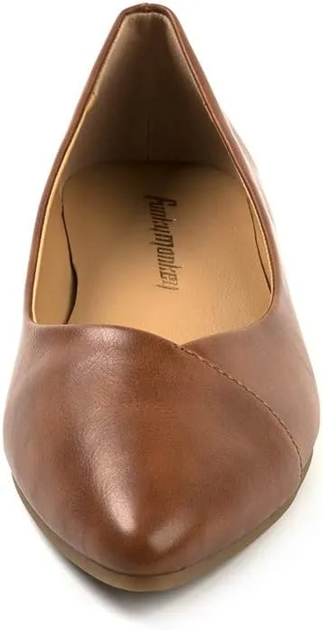 FUNKYMONKEY Women's Classic Ballet Flats Casual Comfort Slip On Flats Shoes