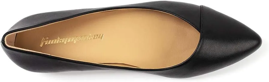 FUNKYMONKEY Women's Classic Ballet Flats Casual Comfort Slip On Flats Shoes