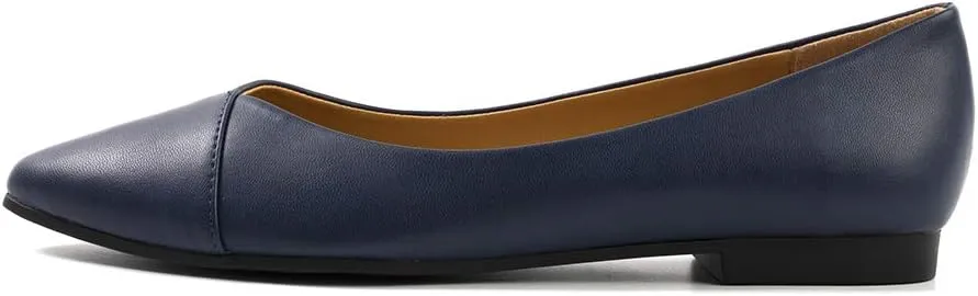 FUNKYMONKEY Women's Classic Ballet Flats Casual Comfort Slip On Flats Shoes
