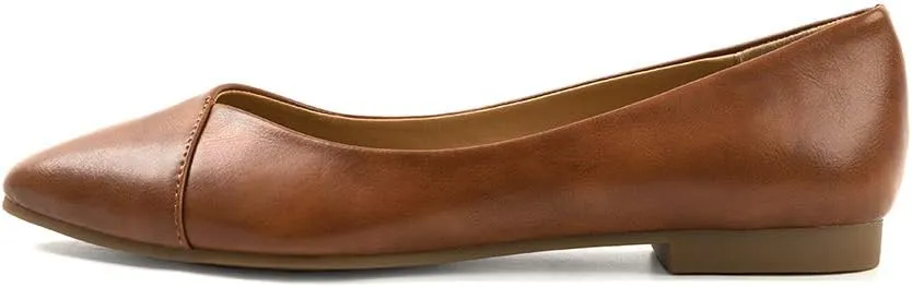 FUNKYMONKEY Women's Classic Ballet Flats Casual Comfort Slip On Flats Shoes