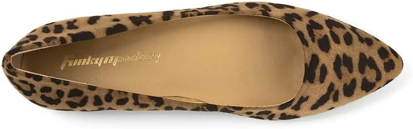 FUNKYMONKEY Women's Classic Ballet Flats Casual Comfort Slip On Flats Shoes