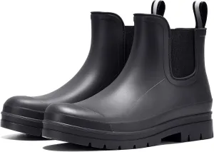 Furuian Women's Ankle Rain Boots Waterproof Chelsea Rain Boots Rubber Boots Women Short Garden Boots Anti Slip Outdoor Lightweight Work Booties