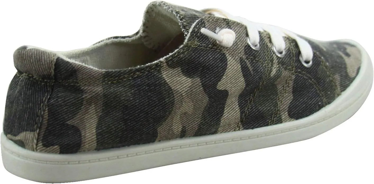 FZ-Comfort-01 Women's Cute Comfort Slip On Flat Heel Round Toe Sneaker Shoes
