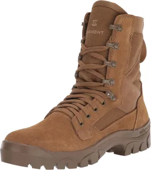 GARMONT TACTICAL T8 Bifida Military Combat Boots for Men and Women, Army, Air Force, AR670-1 Compliant Footwear, Suede Leather, Multi-Terrain Shoes, Coyote, Size 11
