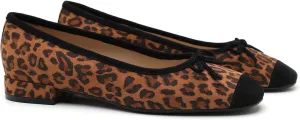 Genuine Leather Ballet Flats Comfortable Casual Dressy Shoes with Memory Latex Insole Comfort Slip on Ballerina Flats