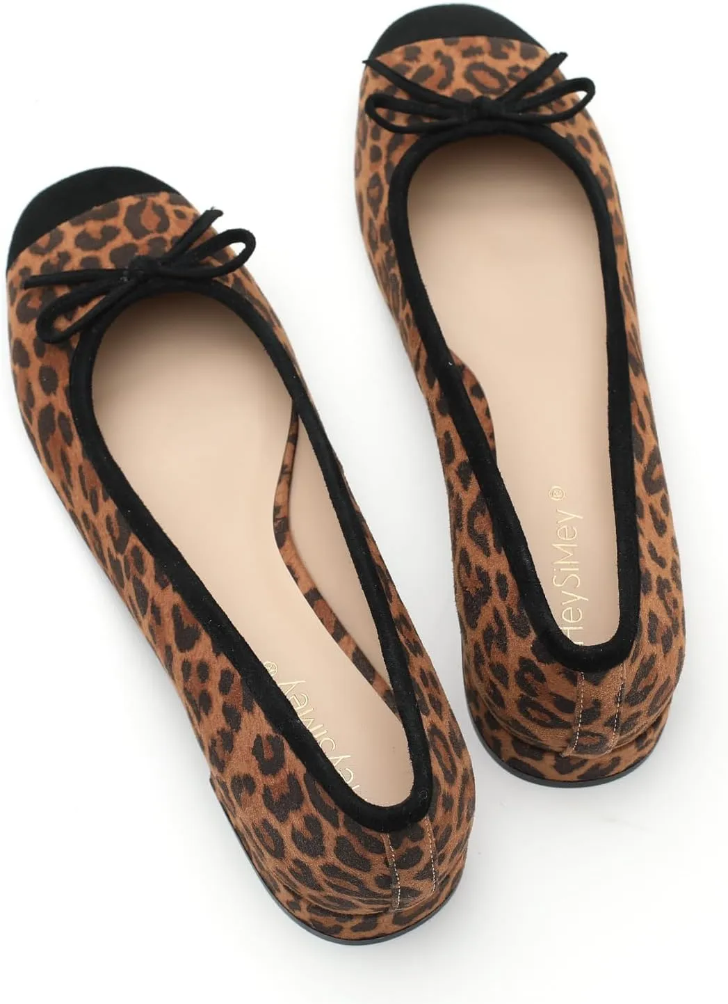 Genuine Leather Ballet Flats Comfortable Casual Dressy Shoes with Memory Latex Insole Comfort Slip on Ballerina Flats