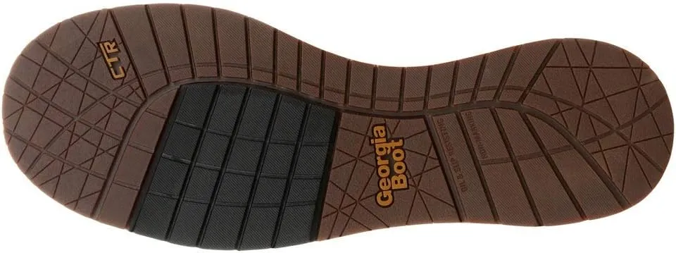 Georgia Boot Men's Brown Amp Lt Wedge Chelsea Boot
