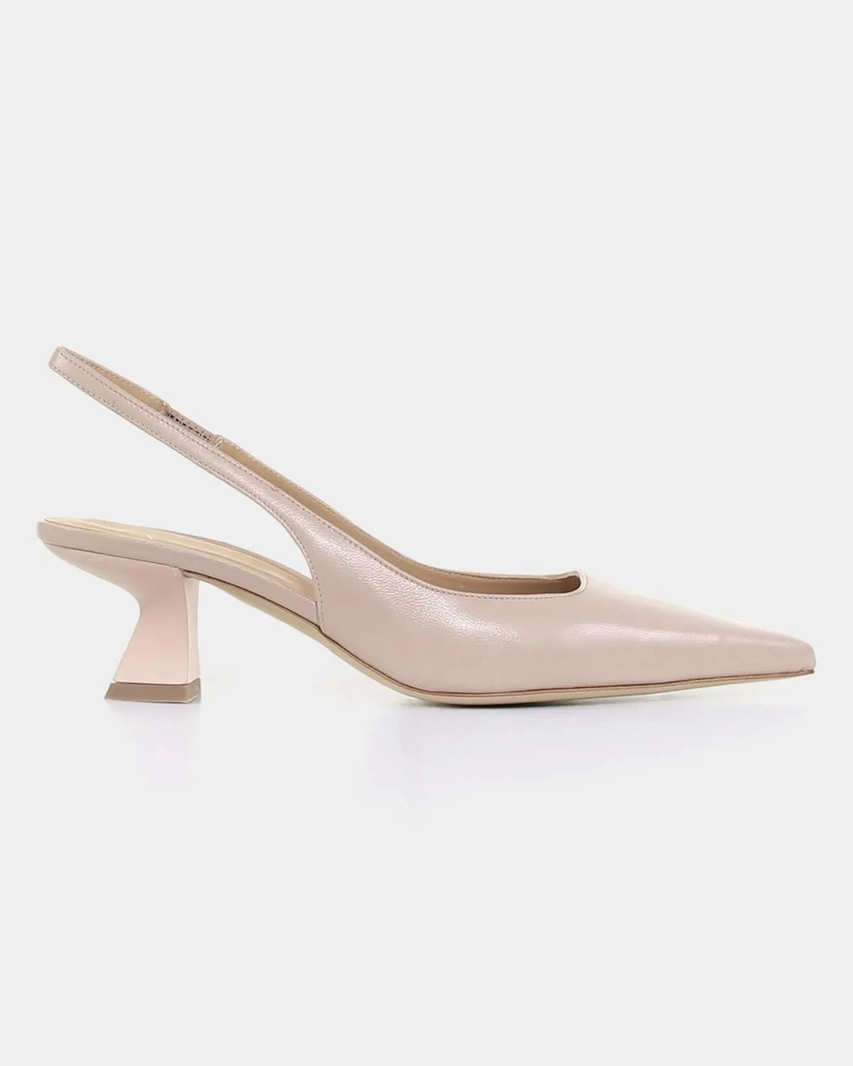 gihubafuil Women’s Low Kitten Heel Pumps Shoes Closed Pointed Toe Heels Casual Slingback Slip-on Dress Shoes