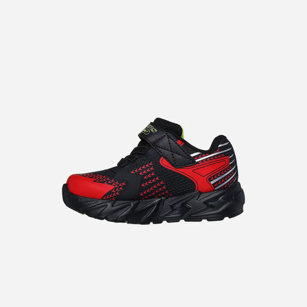 Giày Sneaker Bé Trai Skechers Flex-Glow Bolt - Đỏ
