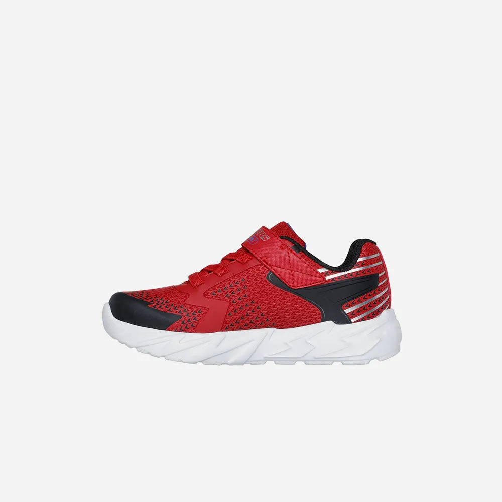 Giày Sneaker Bé Trai Skechers Flex-Glow Bolt - Đỏ