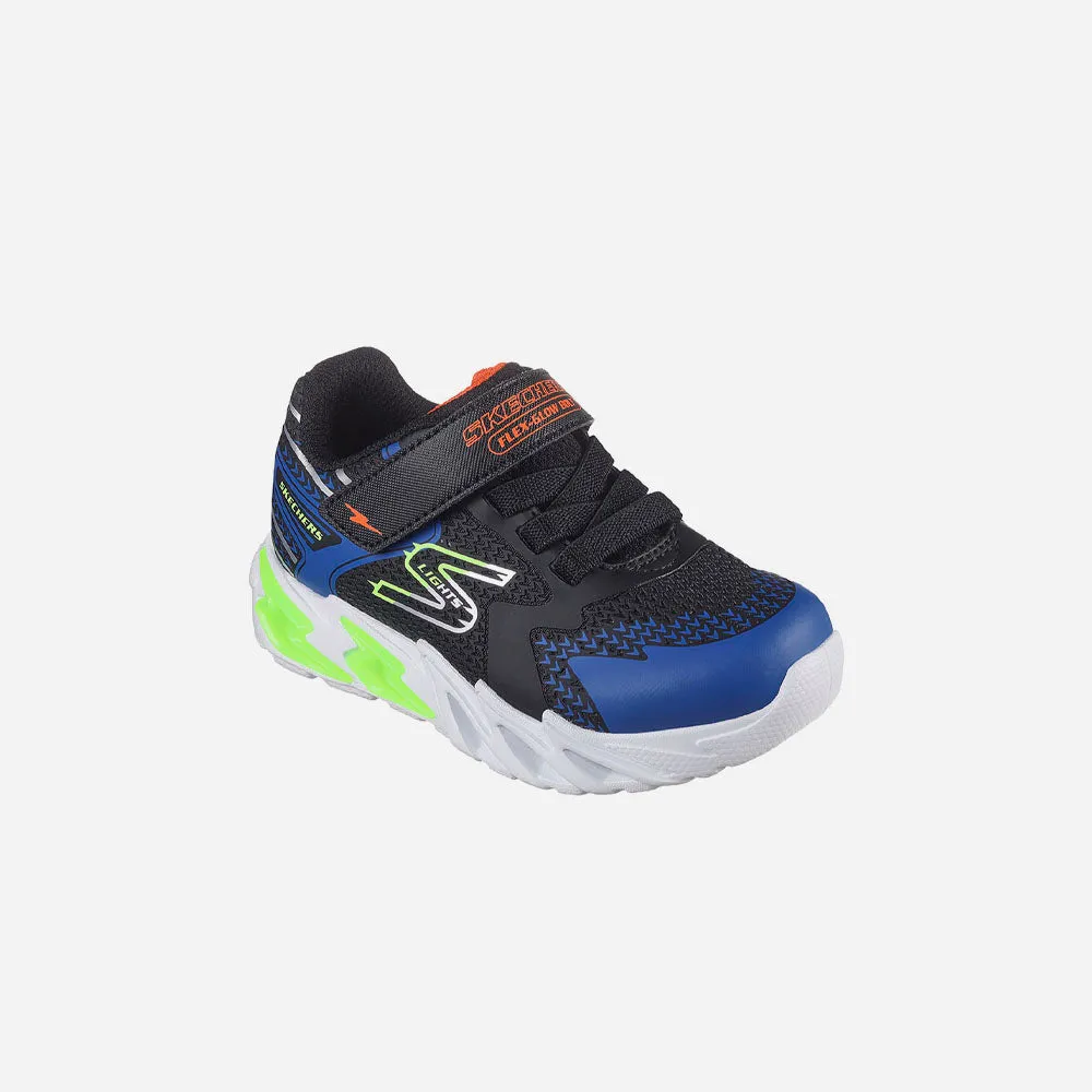 Giày Sneaker Bé Trai Skechers Flex-Glow Bolt - Xanh Dương