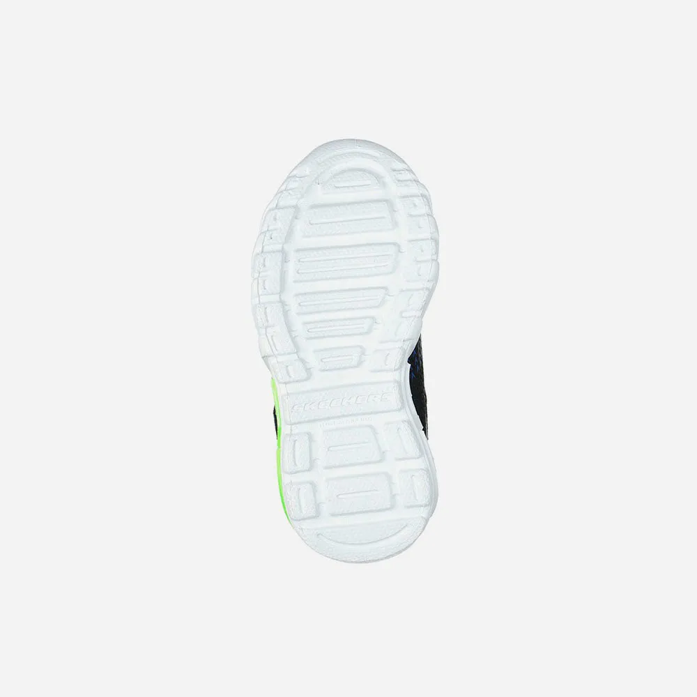 Giày Sneaker Bé Trai Skechers Flex-Glow Bolt - Xanh Dương