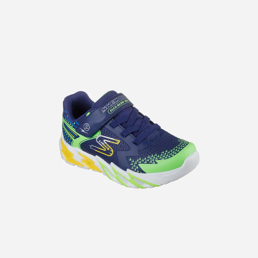 Giày Sneaker Bé Trai Skechers Flex-Glow Bolt - Xanh Navy