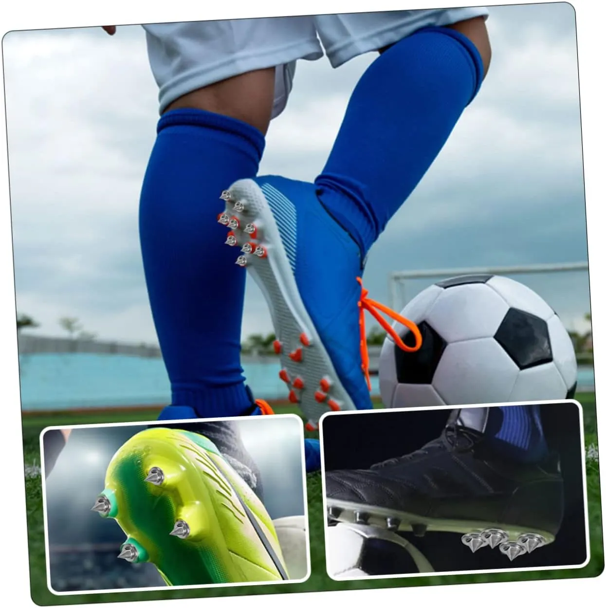 Golfs Shoes Spikes Sprint Spikes Sport Shoe Spikes Track Running Spike Shoes Athletics Ground Spikes