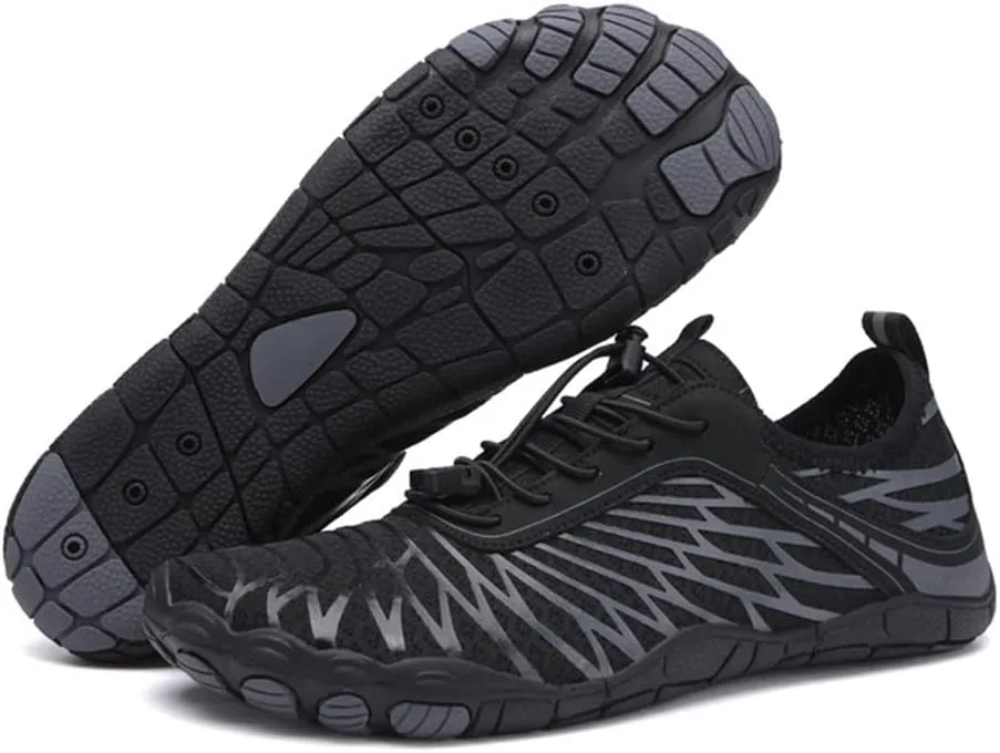 Hike Barefoot Water Shoes, Grounded Footwear Pro Barefoot Shoes Women Men, Non-Slip Athletic Hiking Trail Running Shoe, Breathable Zero Drop Water Shoe Wide Toe Box