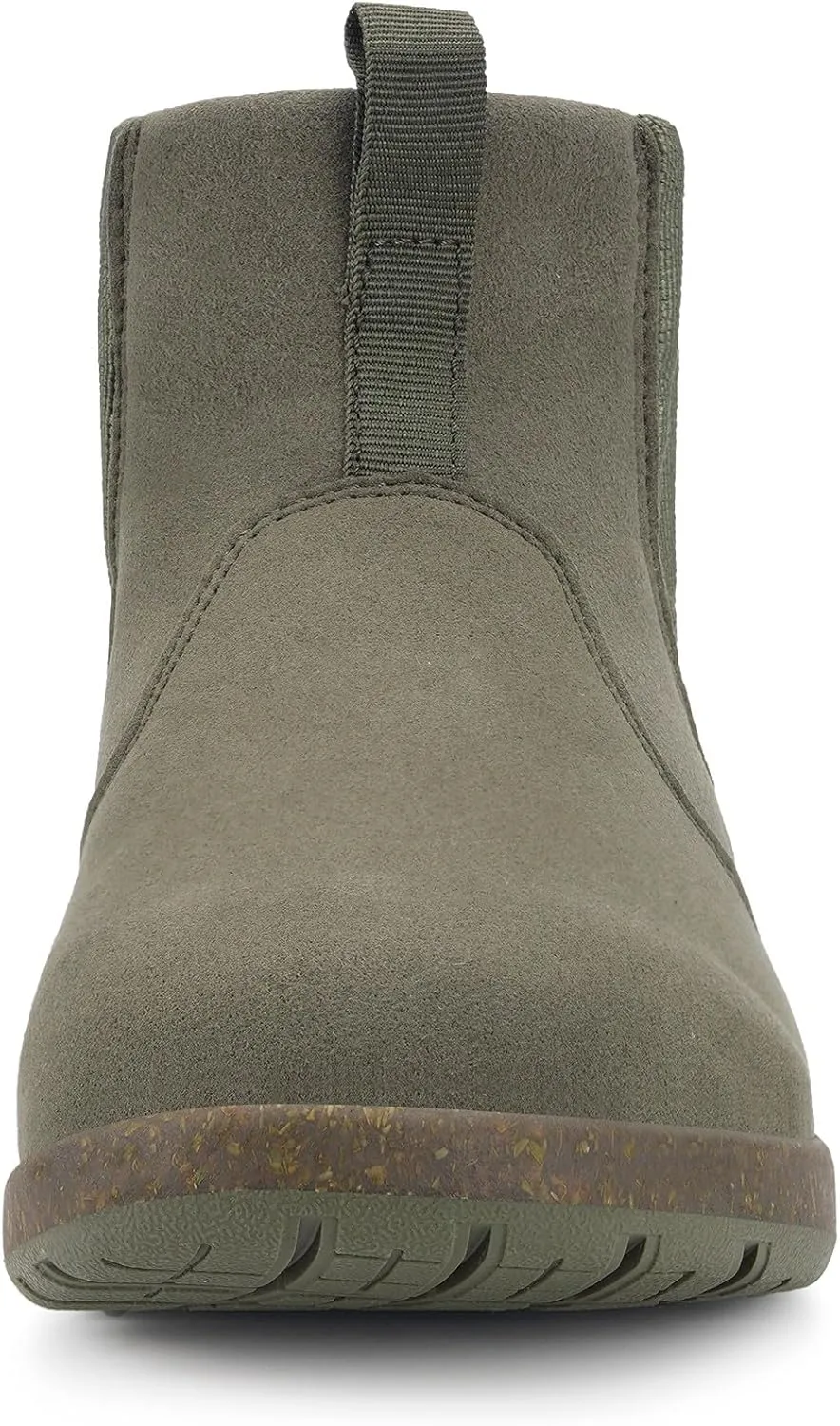 Hsyooes Womens Mens Chelsea Boots Minimalist Winter Snow Boots Wide Width Ankle Booties with Arch Support Slip-on Short Boot Shoes