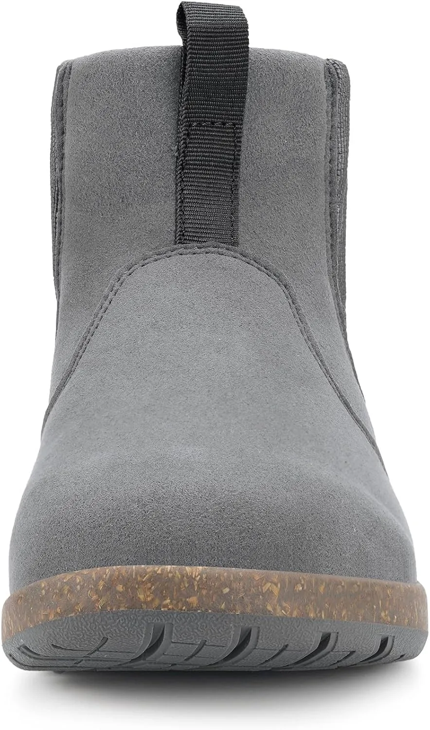 Hsyooes Womens Mens Chelsea Boots Minimalist Winter Snow Boots Wide Width Ankle Booties with Arch Support Slip-on Short Boot Shoes