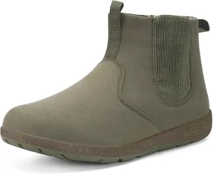Hsyooes Womens Mens Chelsea Boots Minimalist Winter Snow Boots Wide Width Ankle Booties with Arch Support Slip-on Short Boot Shoes