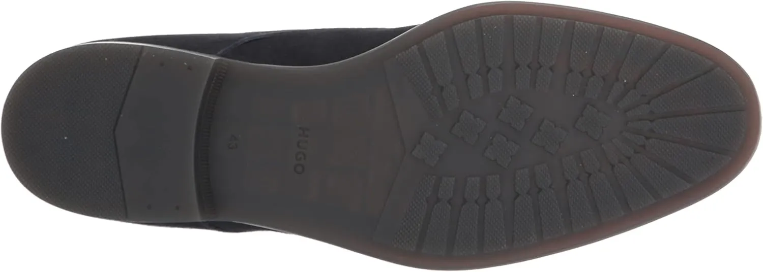 HUGO Men's Kyron Suede Lace Up Desert Boot Chukka
