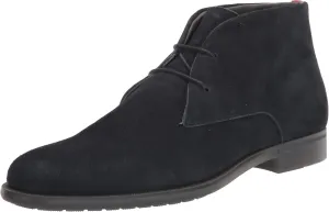 HUGO Men's Kyron Suede Lace Up Desert Boot Chukka