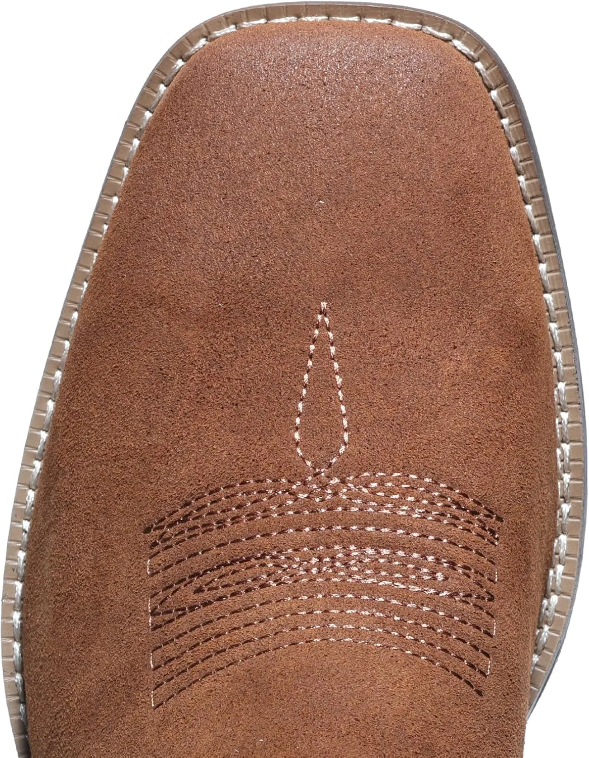 IUV Genuine Cowhide Suede Chelsea Boots For Men Western Boots Ankle Boot Casual Dress Slip On