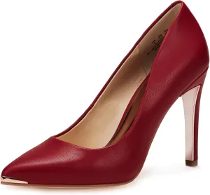 JENN ARDOR Womens Heels 4 Inch High Heels for Women Stiletto Pumps Closed Pointed Toe Office Lady Wedding Party Elegant Dress Heeded Shoes