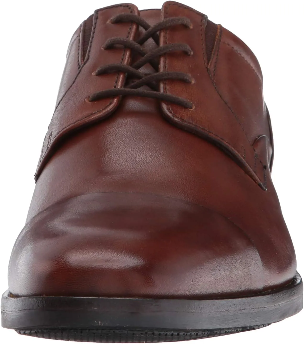 Johnston & Murphy® Lancaster Dress Cap Toe Oxford Work Shoes – Leather Construction – Instep Goring
