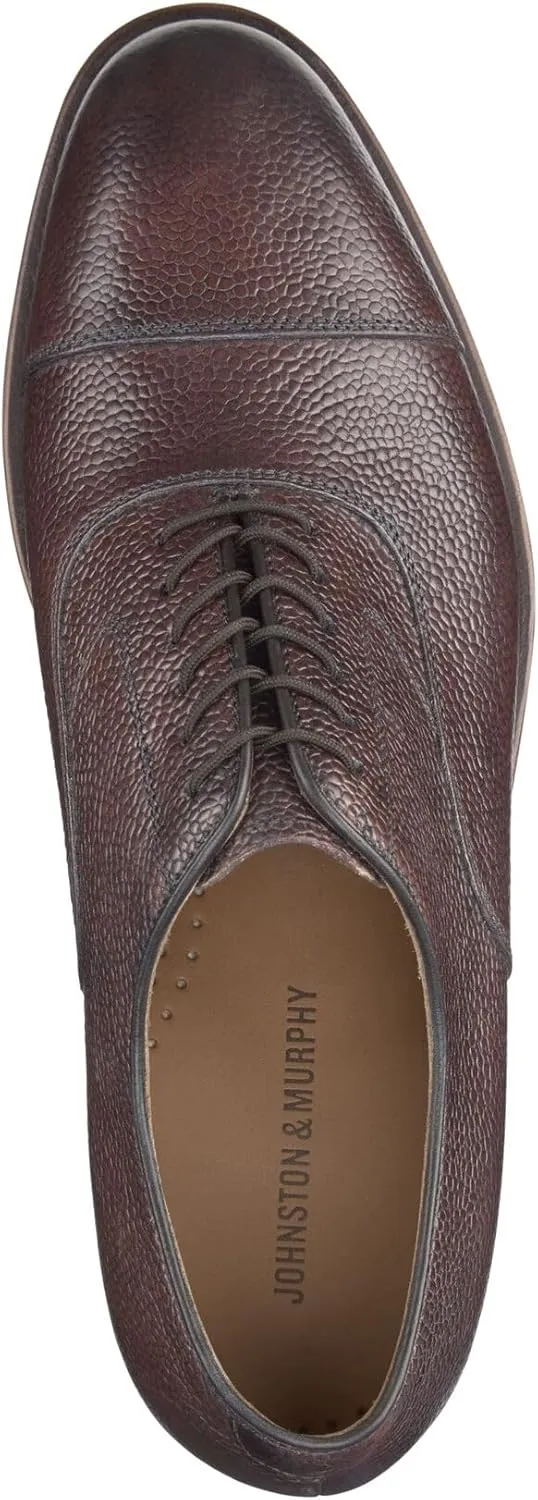 Johnston & Murphy Men's Melton Cap Toe Oxford