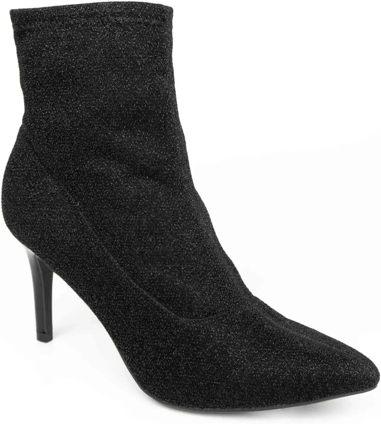 Jones New York Women's Rhinestone Mid Heel Pumps with Buckle Strap and Pointed Toe - Medium and Wide Width Sizes